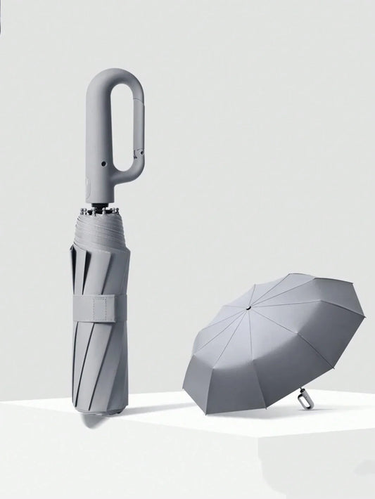 10-Bone Automatic Folding Sun Protection Umbrella