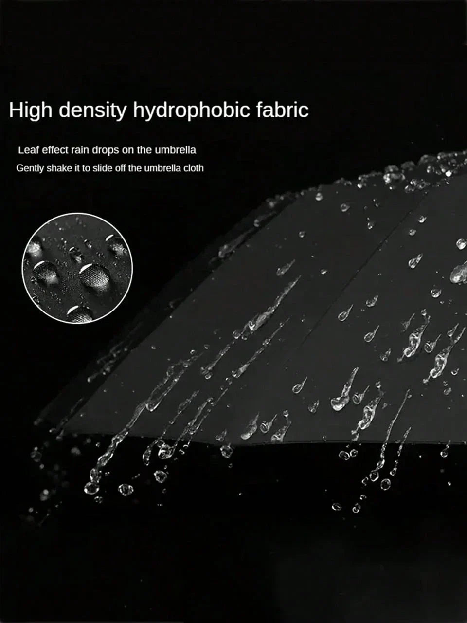 10-Bone Automatic Folding Sun Protection Umbrella