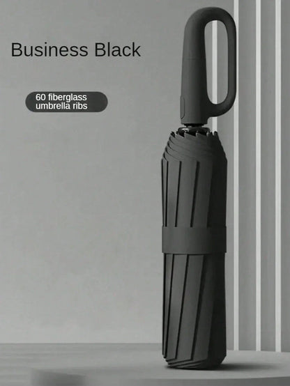 10-Bone Automatic Folding Sun Protection Umbrella