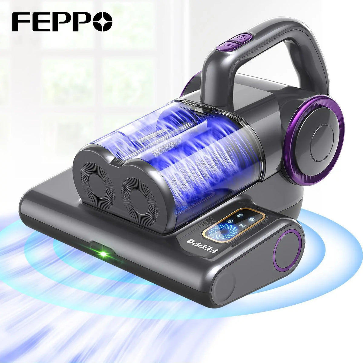 FE-PPO Mattress Vacuum Cleaner with UV-C Light & Powerful Suction
