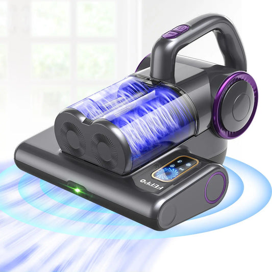 FE-PPO Mattress Vacuum Cleaner with UV-C Light & Powerful Suction
