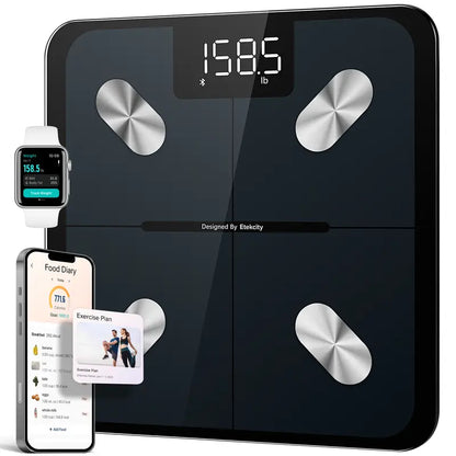Etekcity Smart Body Fat Scale Bluetooth BMI & Muscle Mass Monitor